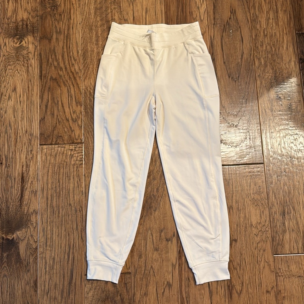 Fabletics Cream Joggers - Picture 3 of 5